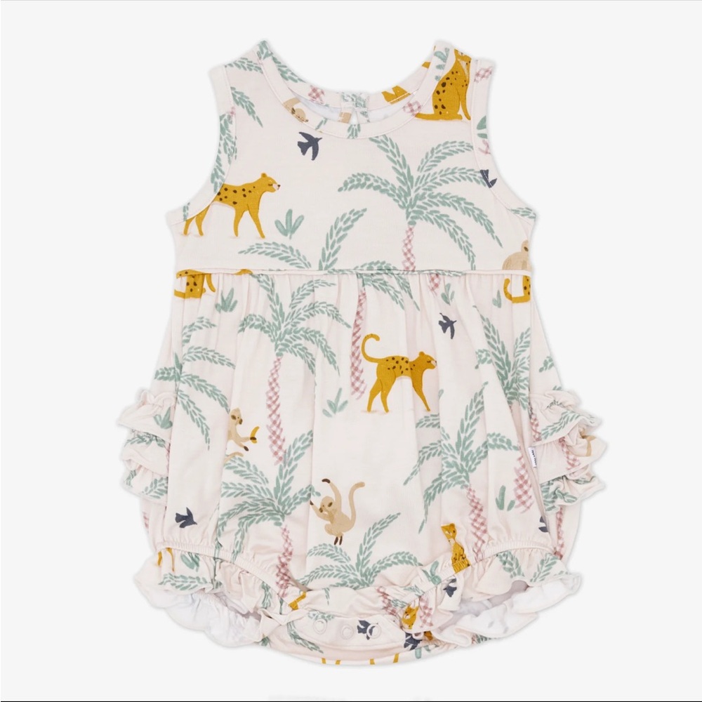 Little Sleepies Jungle Print Diaper Cover